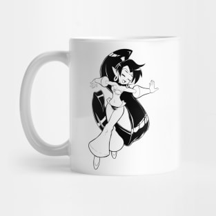 Shantae b&w Mug